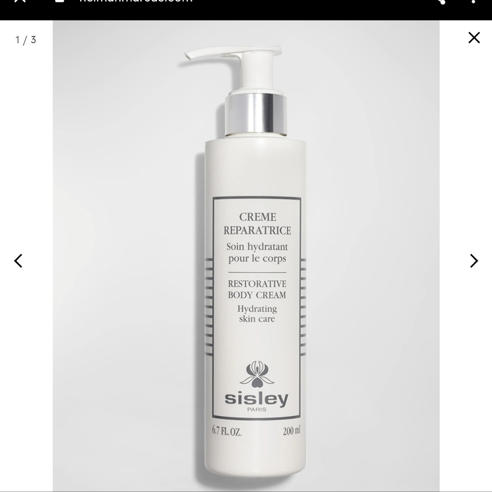Sisley 6.7oz. Restorative body cream